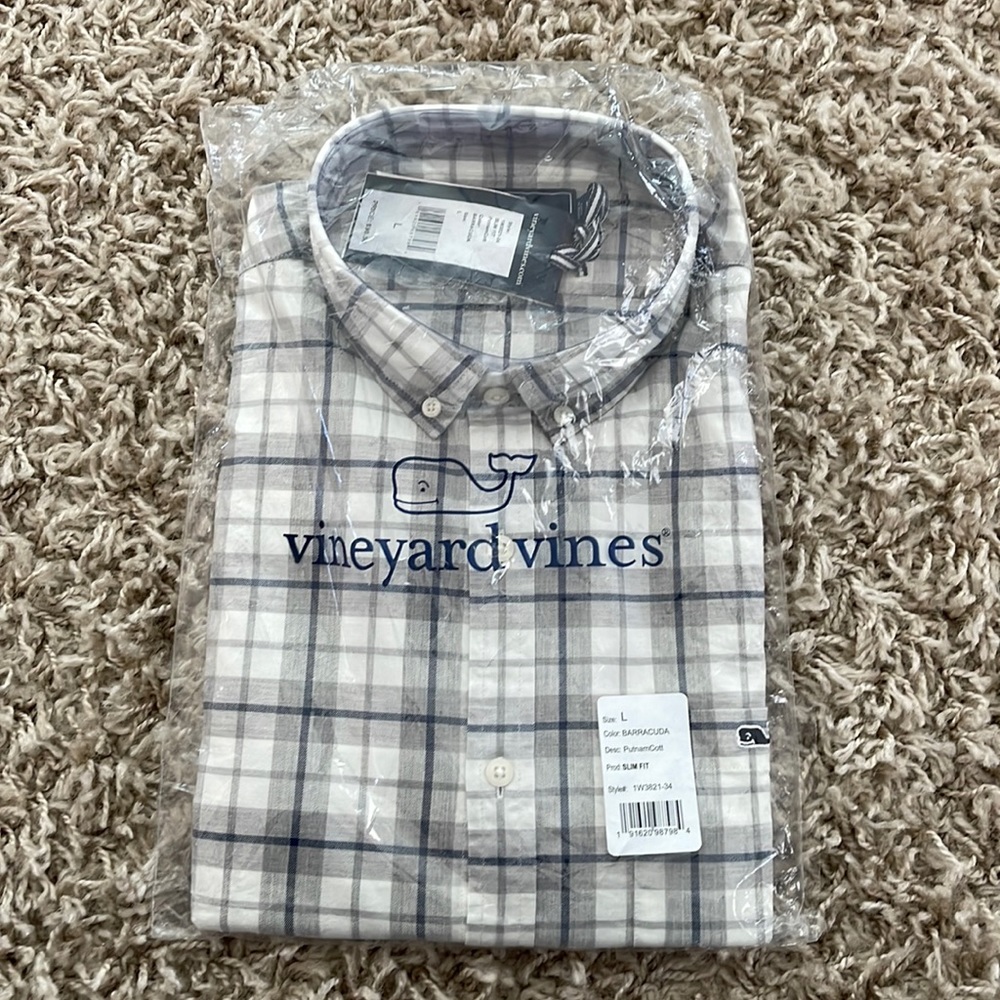 NWT Vineyard Vines Putnam slim fit size large